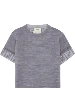 Fendi T-shirt à motif monogrammé