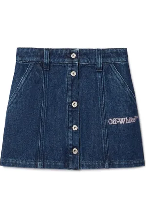 OFF-WHITE Jupe Bookish en jean