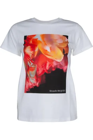 Alexander McQueen T-shirt imprimé à manches courtes