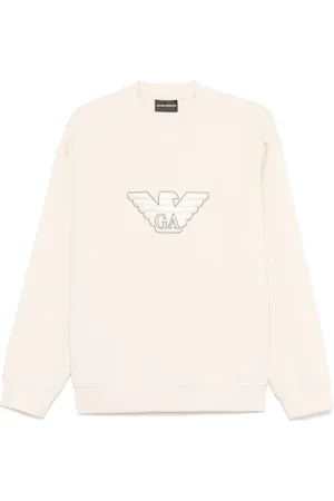 Emporio Armani Sweat à logo appliqué