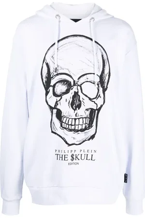 Philipp Plein Hoodie à imprimé tête de mort