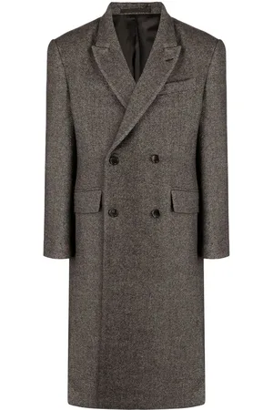 SONGZIO Manteau asymétrique à boutonnière croisée