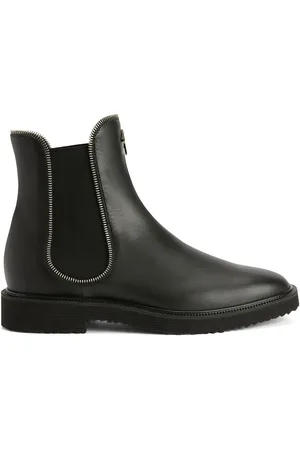 Giuseppe Zanotti Bottines en cuir à zips