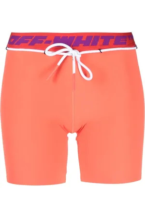 OFF-WHITE Short de sport à bande logo