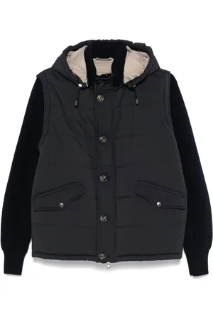 BARBA Veste à manches détachables