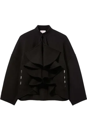 Puccini Veste en laine à volants