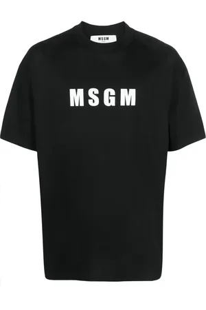 Msgm T-shirt en coton à logo imprimé