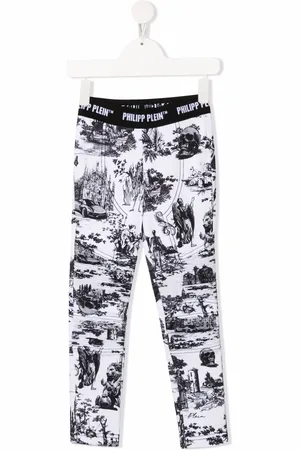 Philipp Plein Legging En PLEIN à imprimé graphique