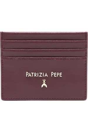 Patrizia Pepe Porte-cartes en cuir à logo