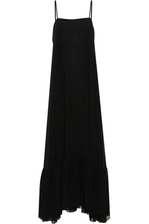 ROTATE Robe évasée à design sans manches