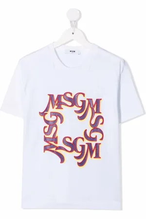 Msgm T-shirt à logo imprimé