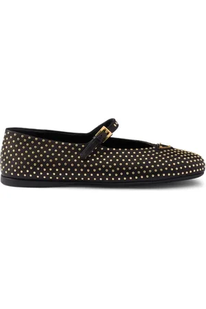 Prada Ballerines à détails de clous