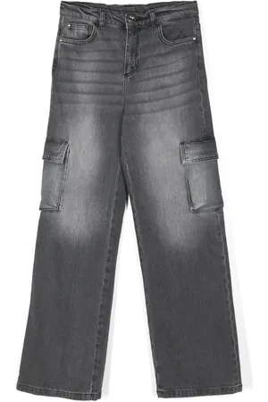 Liu Jo Pantalon cargo à plaque logo