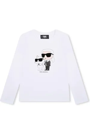 Karl Lagerfeld T-shirt Ikon Karl à manches longues