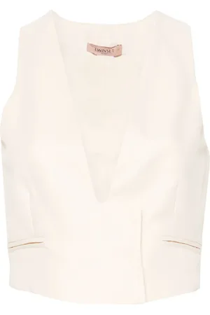 Twin-Set Veston à tissu flammé