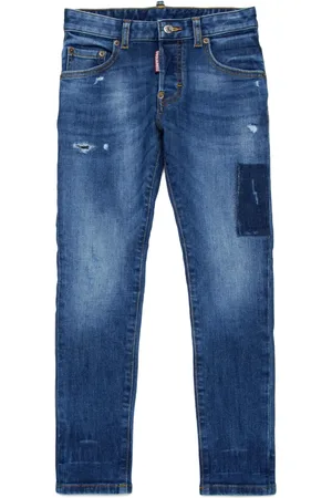 Dsquared2 Jean Skater à effet usé