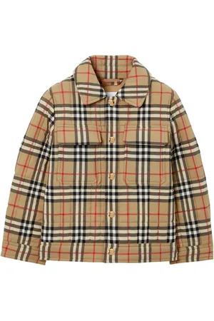 Burberry Veste matelassée à motif Vintage Check
