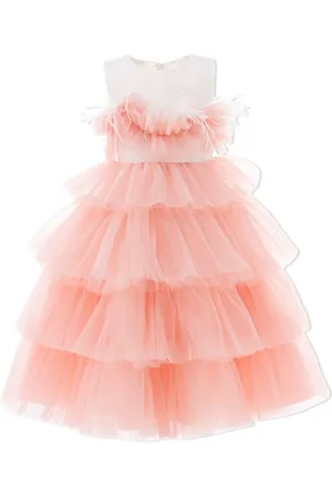 Tulleen Robe Madera à volants