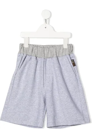 Roberto Cavalli Short de sport à patch logo