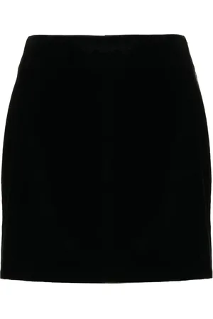ERMANNO SCERVINO Minijupe en velours à coupe évasée