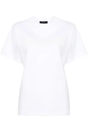 MUGLER T-shirt en coton à logo imprimé