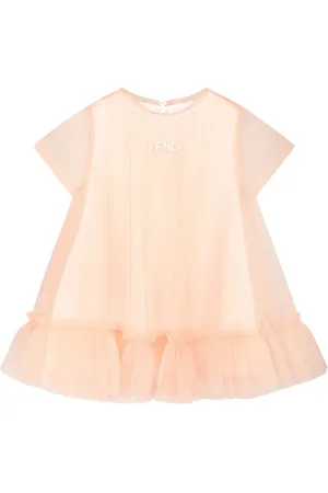Fendi Robe à détail de volants