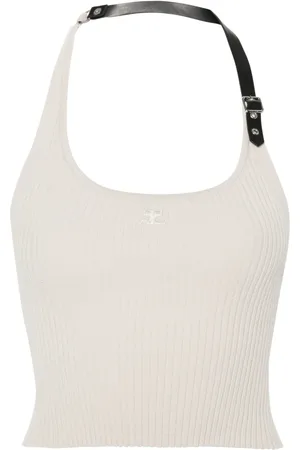 Courrèges Gilet Holistic en maille
