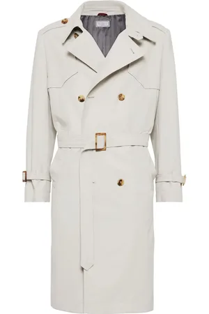 Brunello Cucinelli Trench à design imperméable