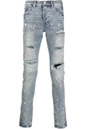Purple Brand Jean à effet usé