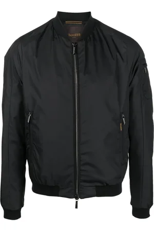 MOORER Veste bomber à fermeture zippée