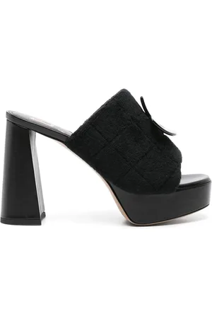 Patou X Bettina Vermillon mules Padded Anitta 110 mm