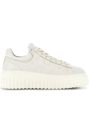 Hogan Baskets à logo brodé
