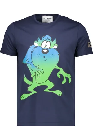Iceberg T-shirt en coton à imprimé graphique