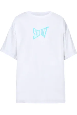 SAINT MXXXXXX T-shirt en coton à logo imprimé
