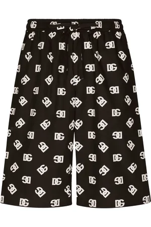 Dolce & Gabbana Bermuda en coton à motif monogrammé