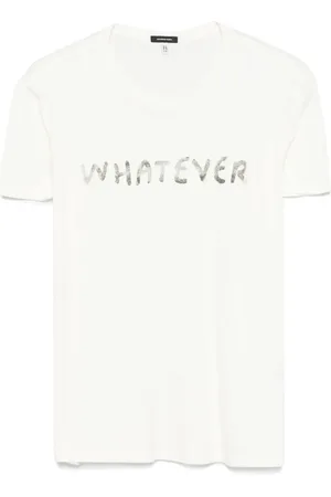 R13 T-shirt à imprimé Whatever