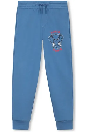 Kenzo Pantalon de jogging à logo imprimé