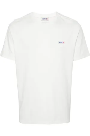 Autry T-shirt en coton à patch logo
