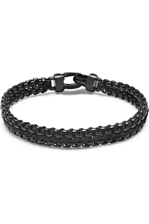 Nialaya Bracelet Woven 8 mm Box Chain