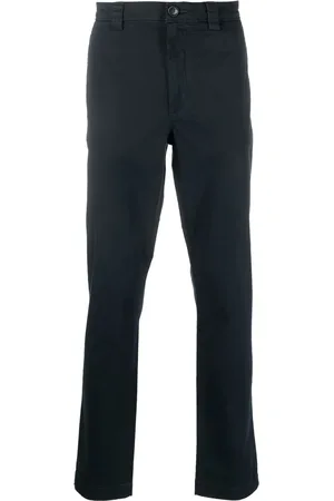 Woolrich Pantalon en coton à coupe droite