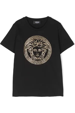 VERSACE T-shirt en coton à logo Medusa Head