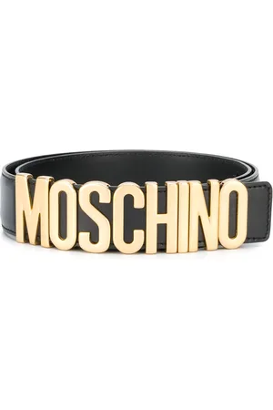 Moschino Ceinture à plaque logo