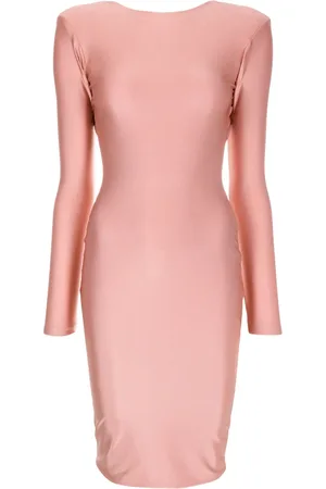 Lethicia Bronstein Robe longue Gracie à effet métallisé