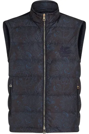 Etro Gilet matelassé à motif cachemire