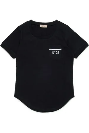 Nº21 T-shirt en coton à logo imprimé