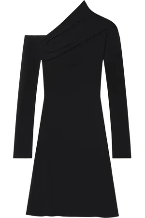 Courrèges Robe courte à design asymétrique