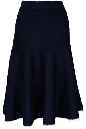 Khaite Jupe mi-longue asymétrique