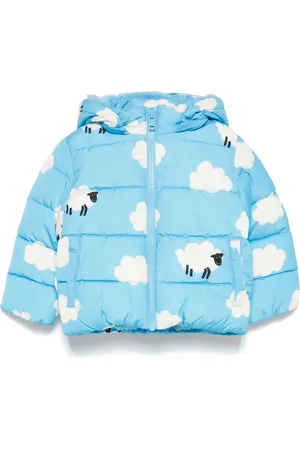 Stella McCartney Doudoune à motif mouton