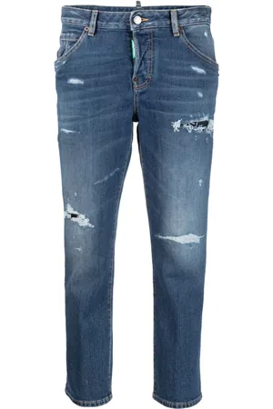 Dsquared2 Jean slim à effet usé