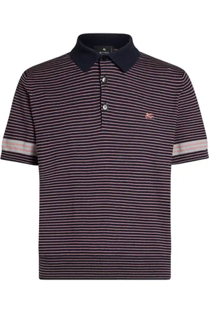 Etro Polo en maille à rayures